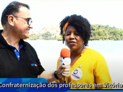 CONFRATERNIZAÇÃO DOS PROFESSORES EM VITÓRIA – ENTREVISTA COM CONVIDADOS