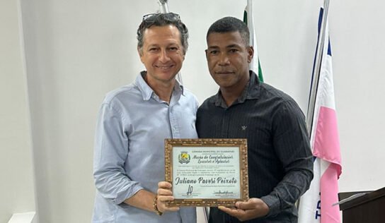 SINPRO/ES É HOMENAGEADO NA CÂMARA MUNICIPAL DE GUARAPARI