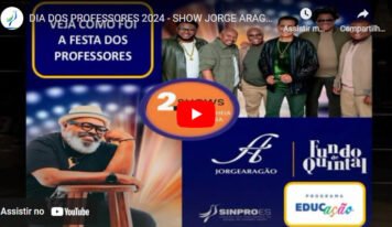 DIA DOS PROFESSORES 2024 – SHOW JORGE ARAGÃO E FUNDO DE QUINTAL